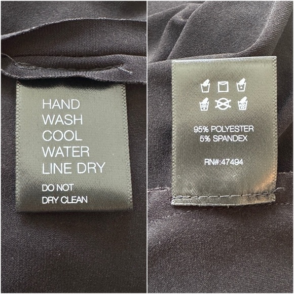 NORMA KAMALI • Long Sleeve Crew Top in Black - Picture 11 of 12